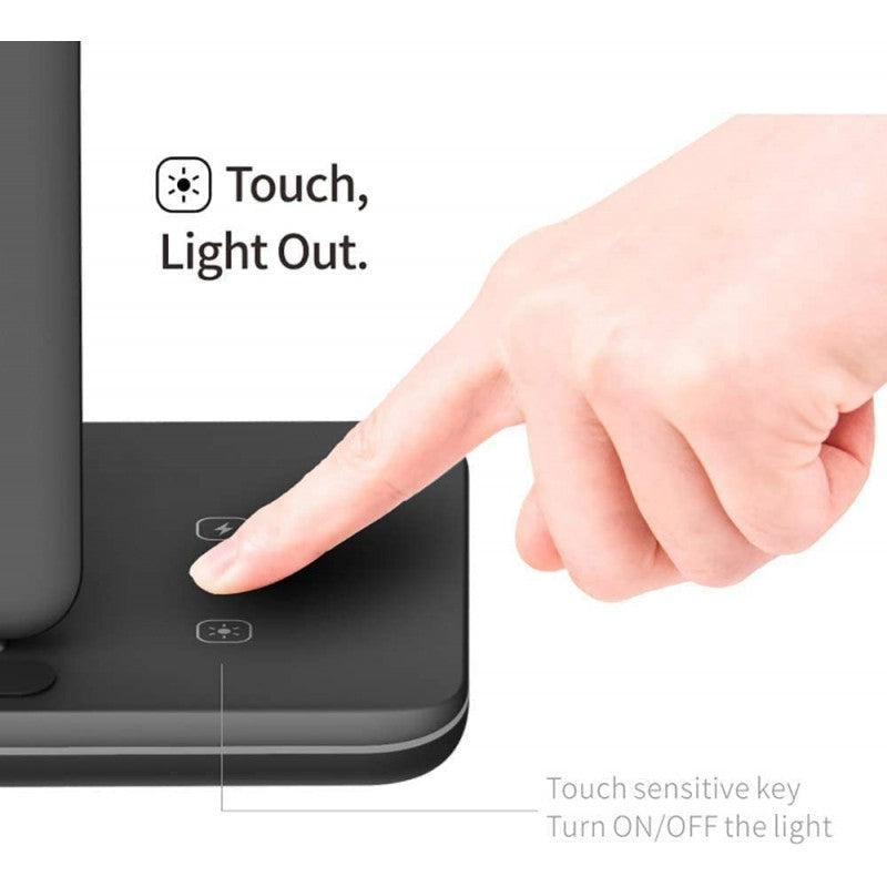 Wireless Charger 3 In 1 15W Fast Wireless Charging Station Wireless Charger 3 In 1 15W Fast Wireless Charging Station